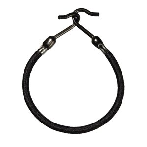 Gumka do włosów haczyki czarne 1szt.