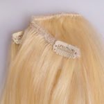 Włosy Clip ciemny blond
