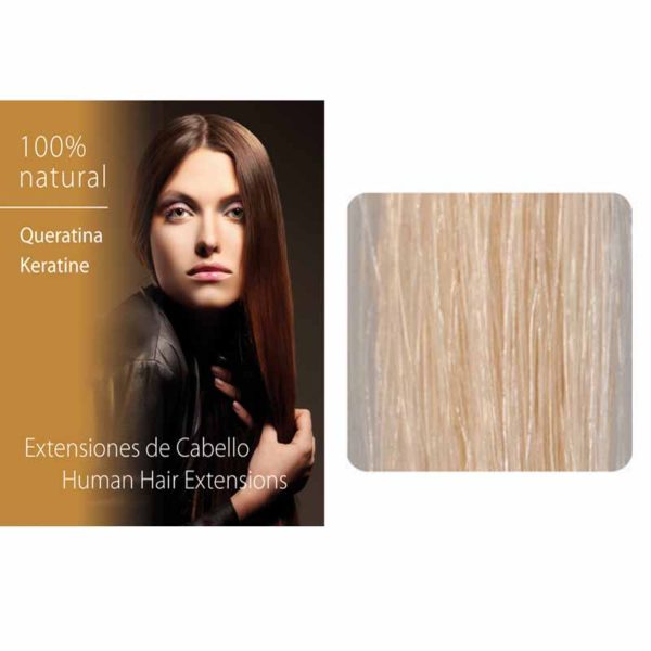 Włosy Keratin platynowy blond