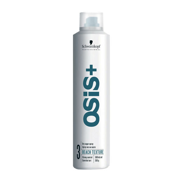 Schwarzkopf OSiS+ Beach Texture Dry Sugar Spray Suchy spray cukrowy do włosów 300ml Schwarzkopf OSiS+ Beach Texture Dry Sugar Spray Suchy spray cukrowy do włosów 300ml