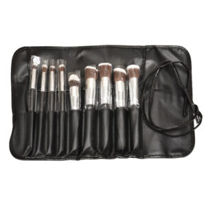 MINTbeauty Pędzle do makijażu w etui 9szt.