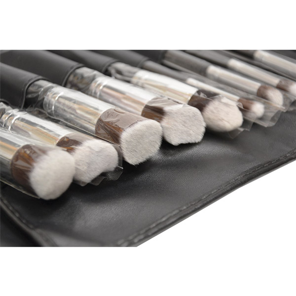 MINTbeauty Pędzle do makijażu w etui 9szt.