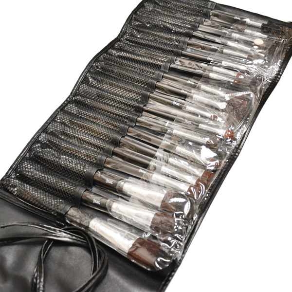 MINTbeauty Zestaw pędzli do makijażu w etui 20szt.